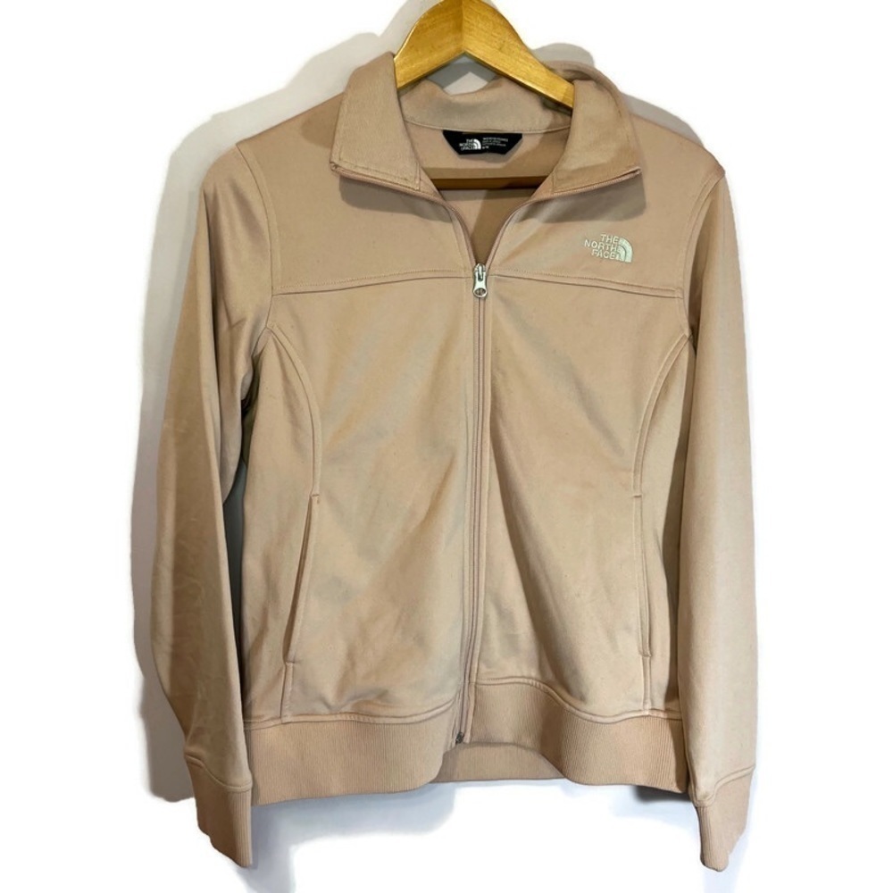 NORTH FACE Alphabet City Women's Full Zip Track Jacket Blush Pink Medium